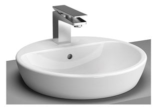 Vitra Metropole Tezgah üstü Lavabo 45 cm-Beyaz 5941B003-0001